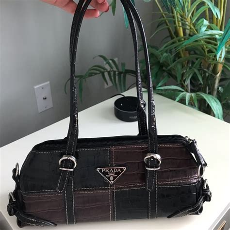 mini sac prada vintage cadenas|prada shoulder bag.